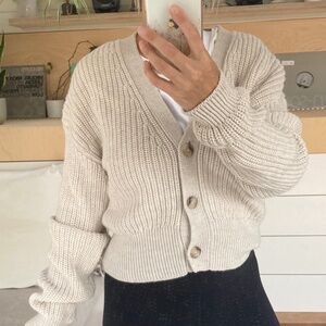 Aritzia Babaton Canberra Merino Wool Cardigan